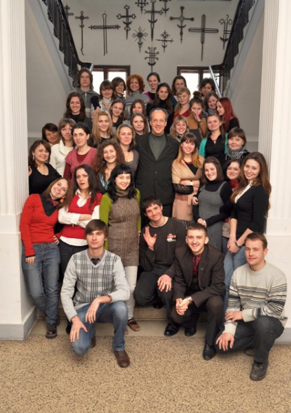 MPES new students meeting Antoine Arjakovsky 