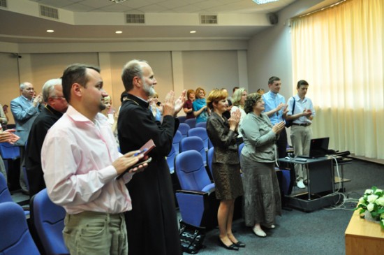Celebrations on the occasion of completion of activities as director of IES Antoine Arjakovsky, June 22, 2011