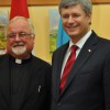 Prime Minister of Canada Stephen Harper has visited Ukrainian Catholic University during  his official visit to Lviv on the 26th of October 