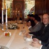 Lunch at the Phanar with patriarche Bartholomew I for the Global Christian Forum experts