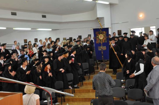 Cérémonies à l’occasion de la remise des diplômes aux promus du Mastère en études œcuméniques