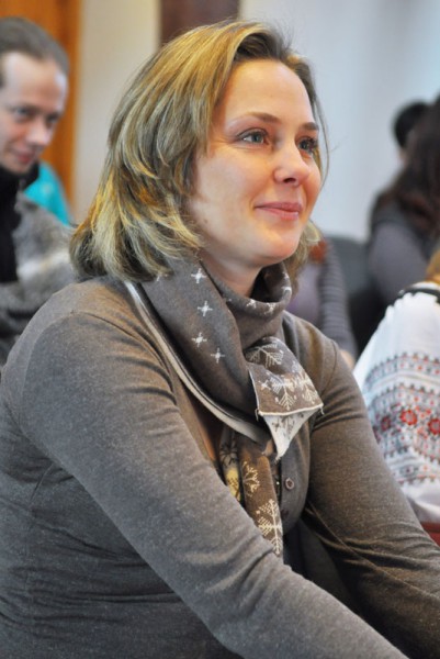 Directeur exécutif de l'Institut d’études oecuménique Galyna Bokhonko