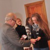 La remise des cartes d’étudiant, le commencement de la nouvelle année d’études au Mastère en études œcuménique 2013