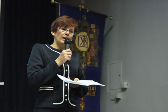 Лілія Клос - модератор секції «Християнин і громадянське суспільство» 