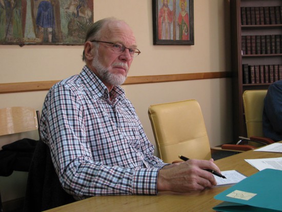 Ганс Спіндер, представник Місійної допомогової організації Kerk in Actie (Нідерланди)