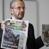 Мішель Станюль читає лекцію про пресу у Франції